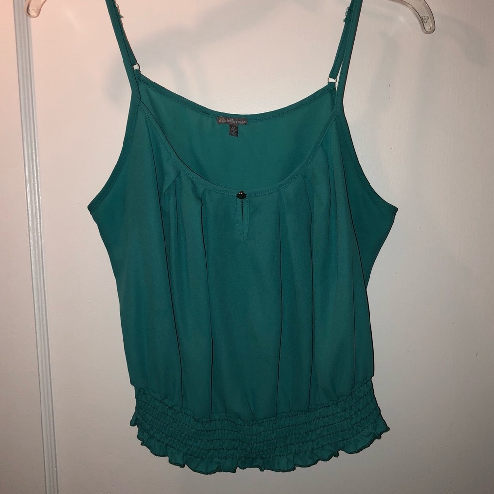 T e a l• g r e e n• t o p• Charlotte Russe